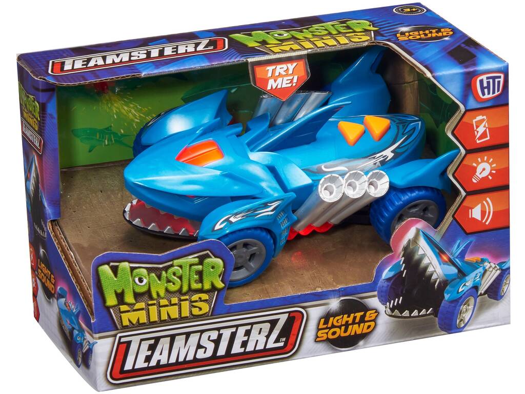 Teamsterz Veículo Monster Mini Shark HTI 1417276