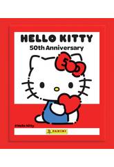 Hello Kitty 50 Aniversario Sobre con 5 Cromos