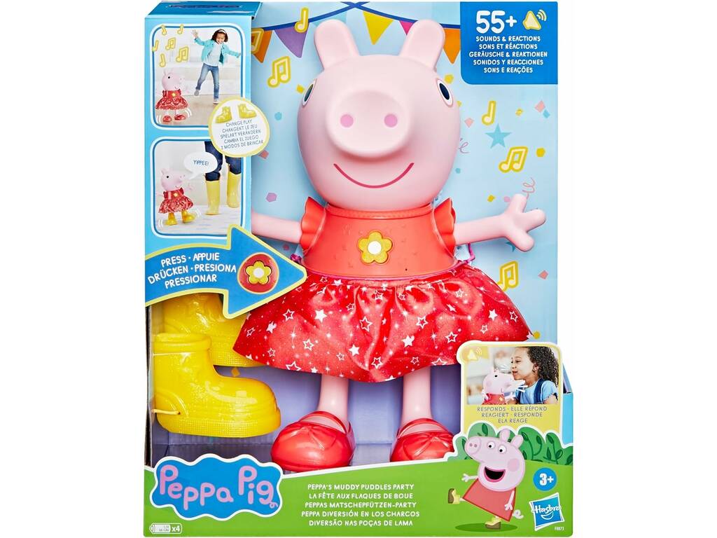 Peppa Pig Diversión En Los Charcos Hasbro F8873