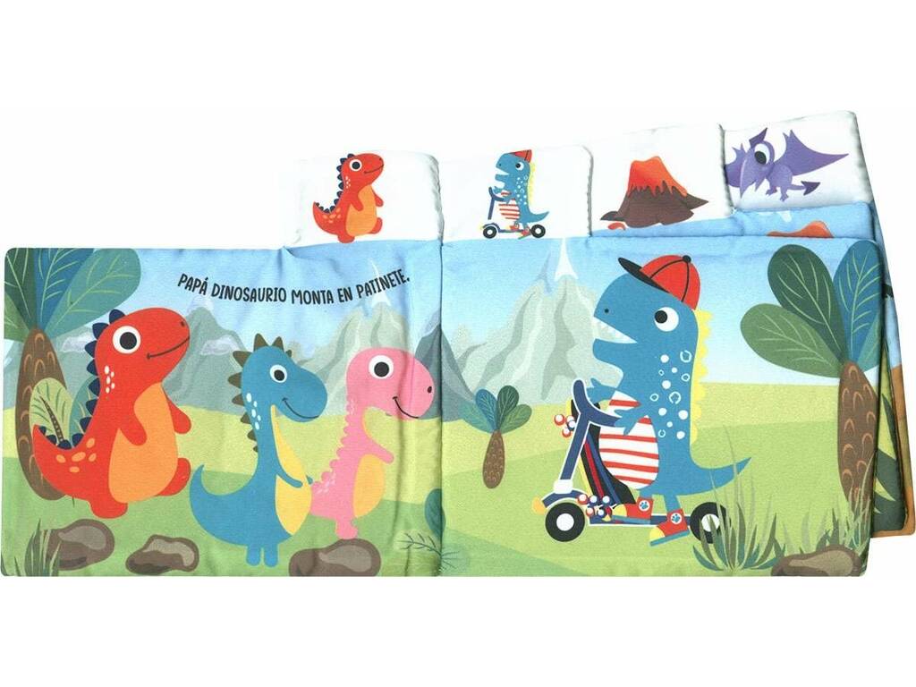 Livre en tissu Livres mous sur les dinosaures