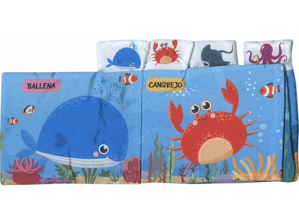 Livre en tissu Livres souples La mer