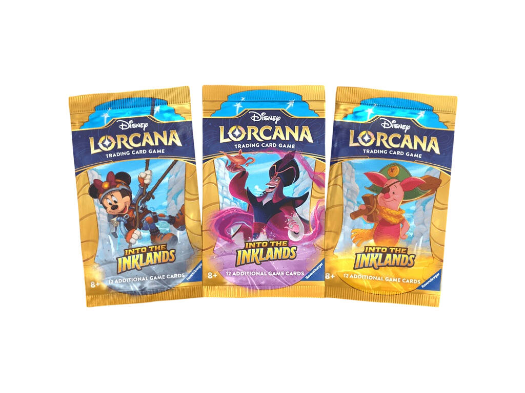 Disney Lorcana TCG Sobre con 12 Cartas Into The Inklands