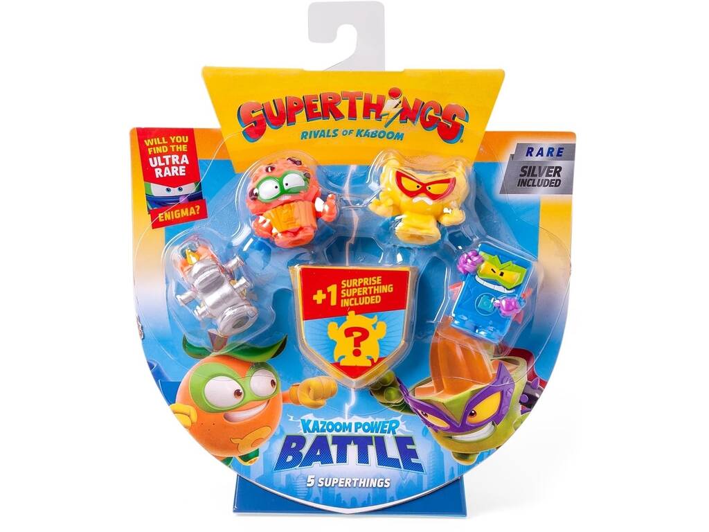 SuperThings Rivals Of Kaboom Kazoom Power Battle Pack 5 Figuras Magic Box PST15B616IN00