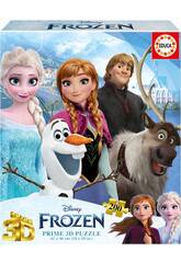 Puzzle Frozen 3D Lenticular de 200 Piezas