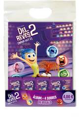 Inside Out 2 Pack Promocional con lbum y 4 Sobres Panini