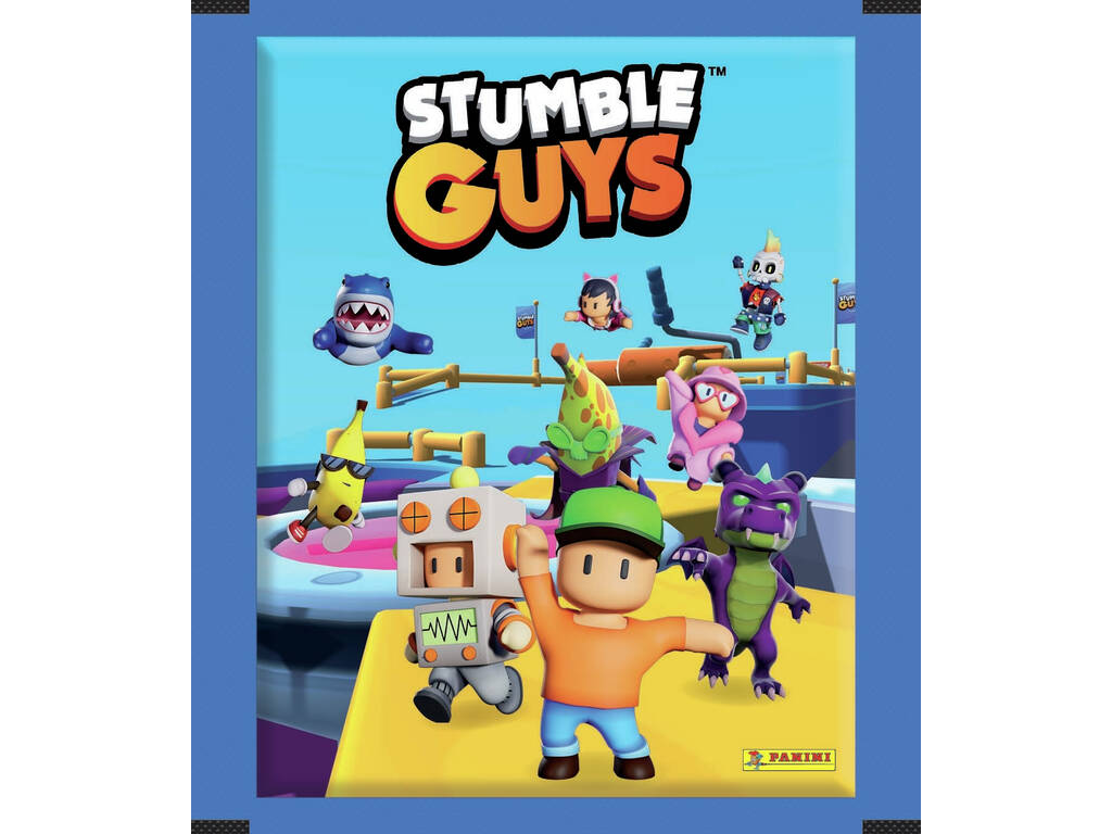 Stumble Guys Promotional Pack mit Album und 4 Panini-Packs