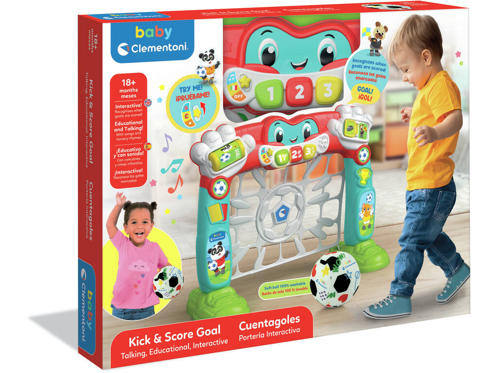 Clementoni 61430 Compteur de buts interactif