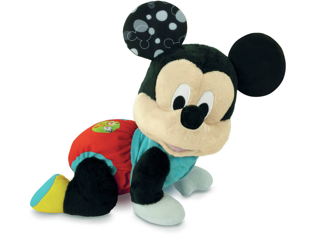 Peluche Disney Baby Mickey Gateos Clementoni 55573