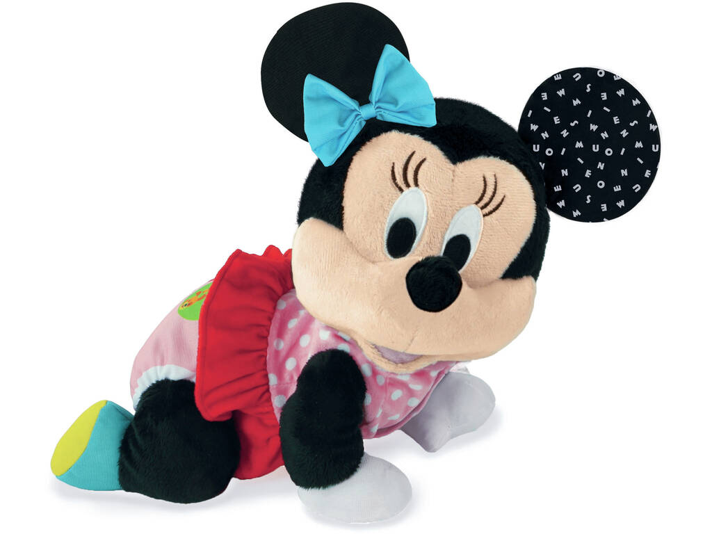 Peluche Disney Baby Minnie Gateos Clementoni 55574