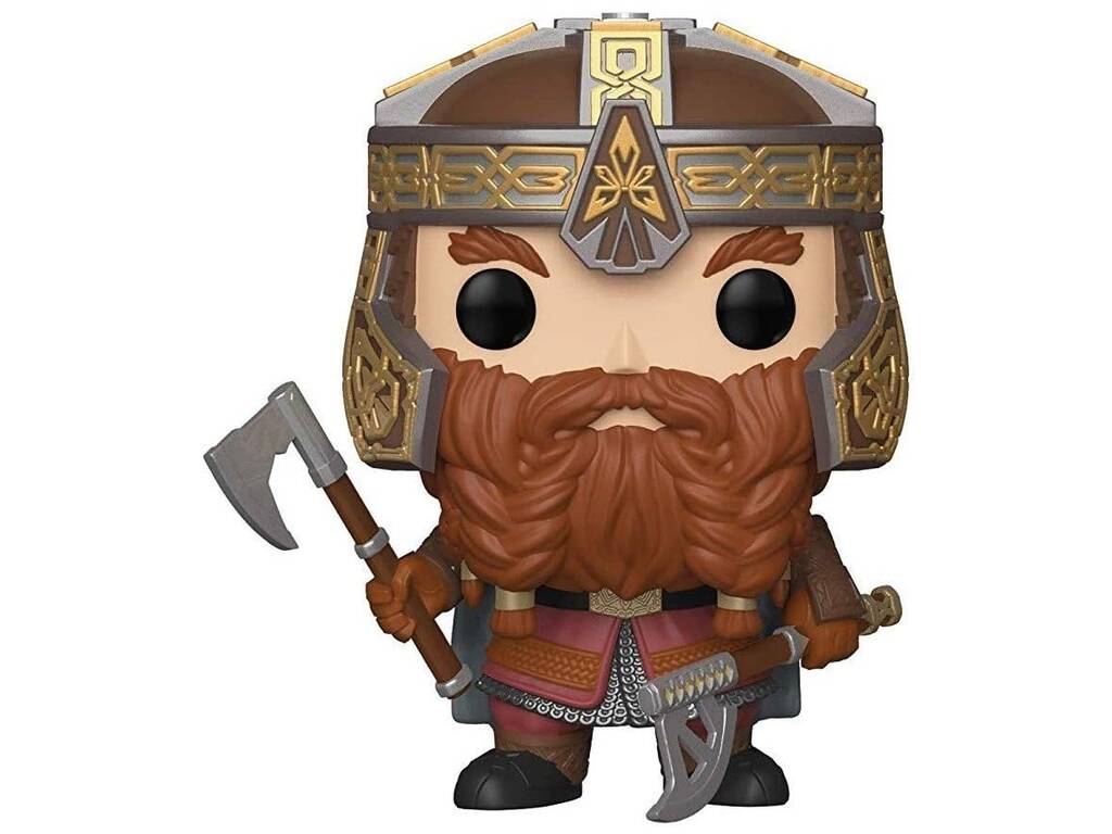 Funko Pop Movies O Senhor dos Anéis Figura Gimli 33248