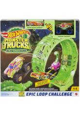 Hot Wheels Monster Trucks Glow In The Dark Reto de Loopings Épicos Mattel HBN02