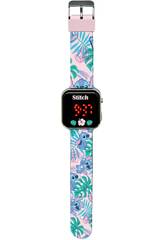 Stitch Reloj LED Kids LAS4091