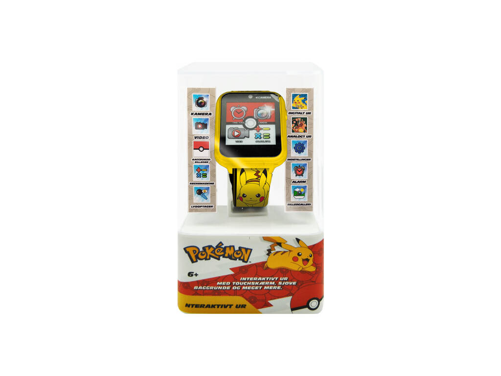 Pokémon Relógio Interativo Kids POK4260