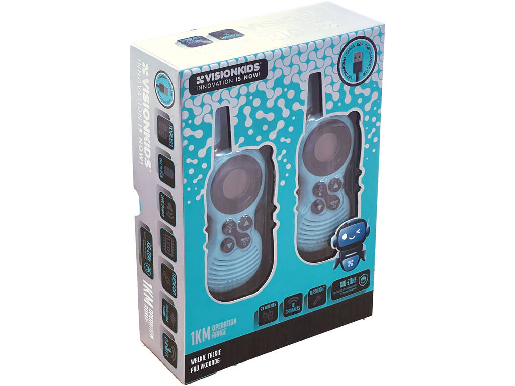 Talkie Walkie Pro VisionKids 16 canaux Kids VK00006