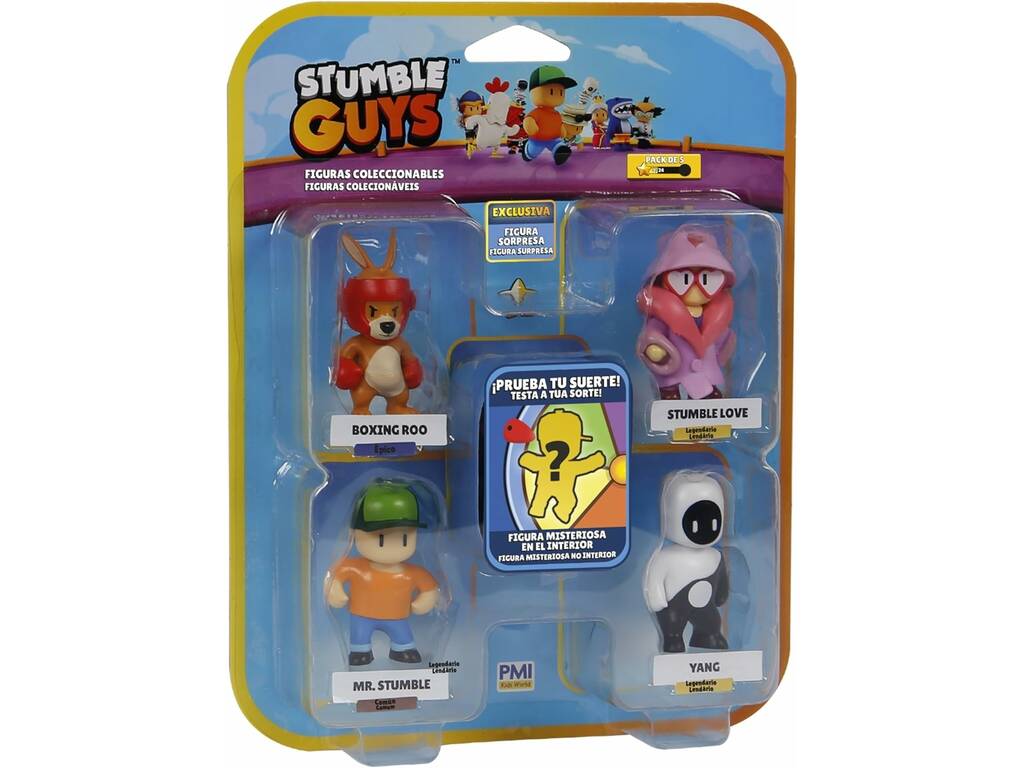 Stumble Guys Pack de 5 figurines