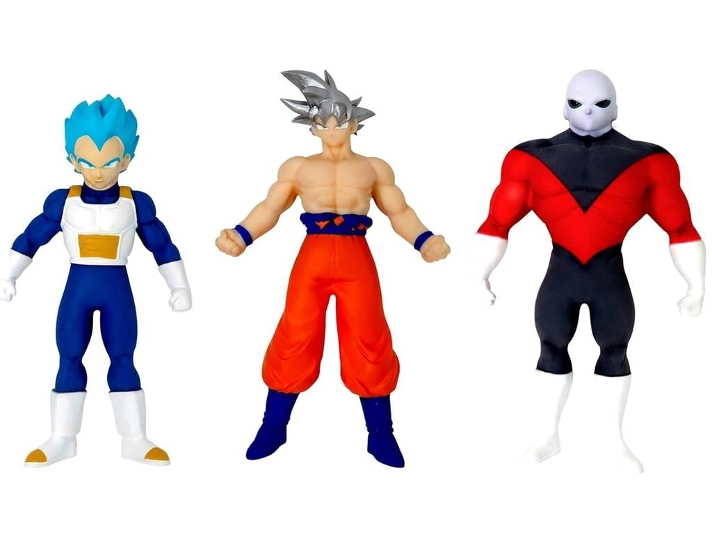 Dragon Ball Super 3 Pack Monster Flex Bizak 64390231