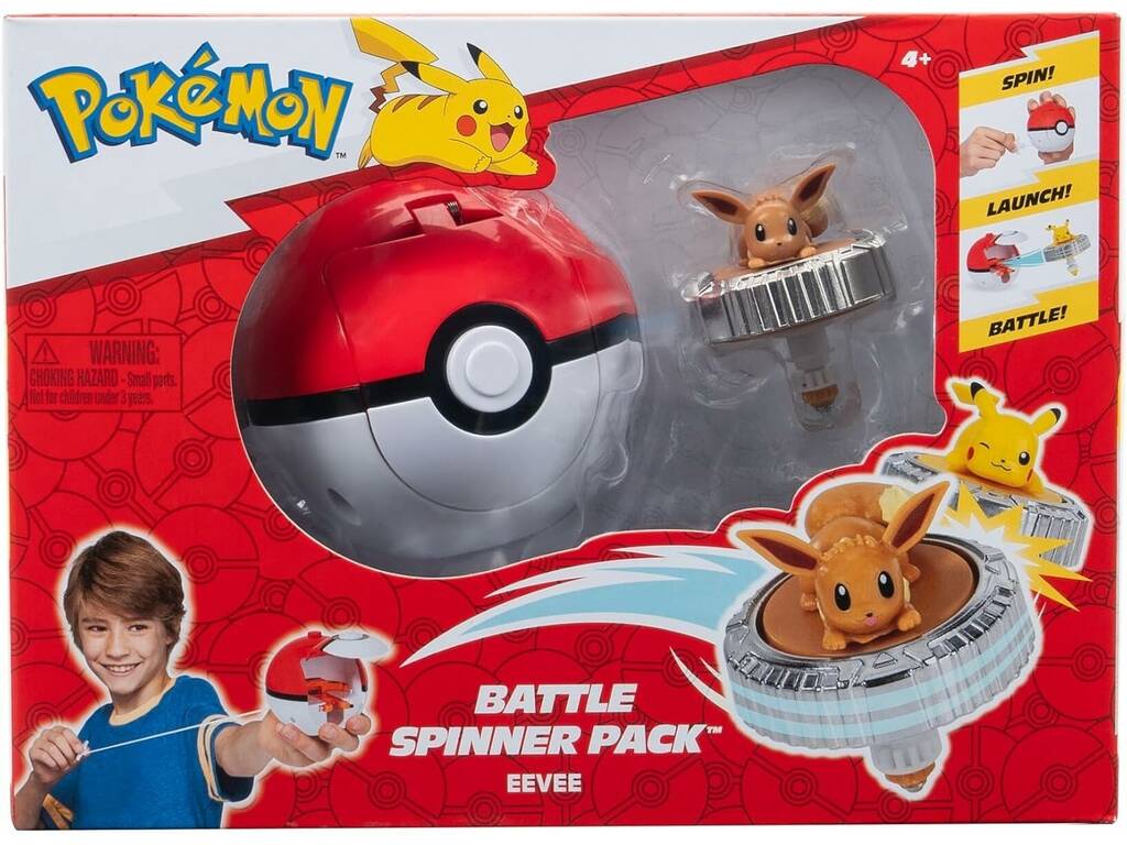 Pokémon Battle Spinner Pack Einzel Bizak 63224397