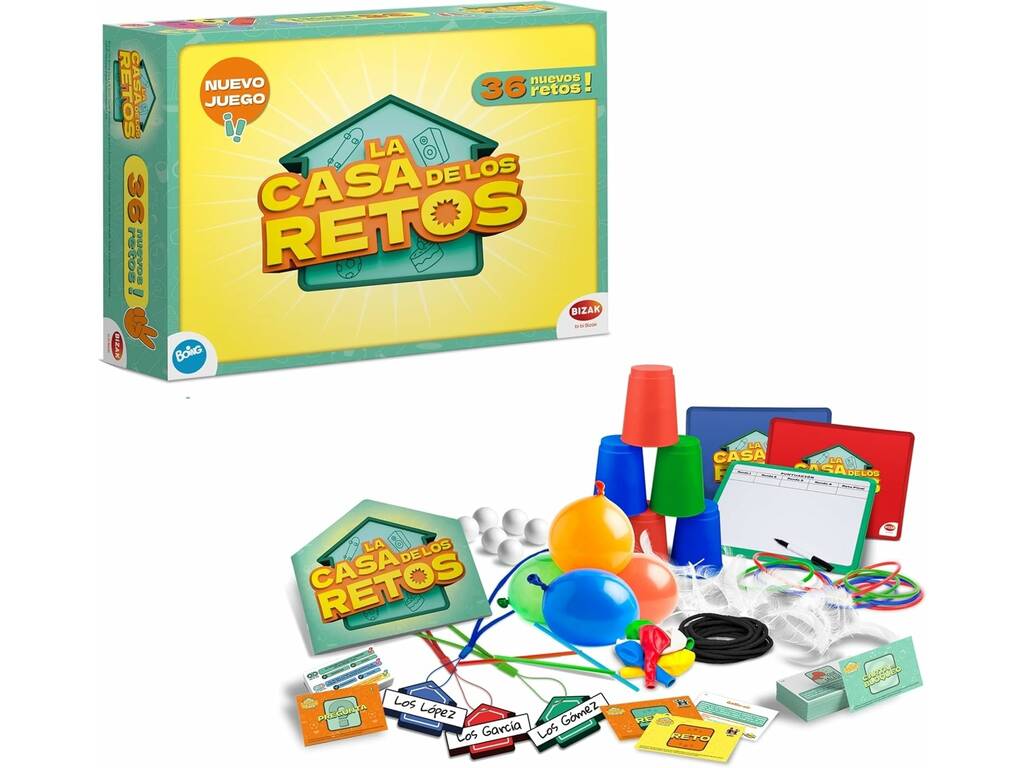 La Casa De Los Retos Nuevo Juego Bizak 35001940