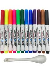 Set 12 Magische Marker mit Lffel