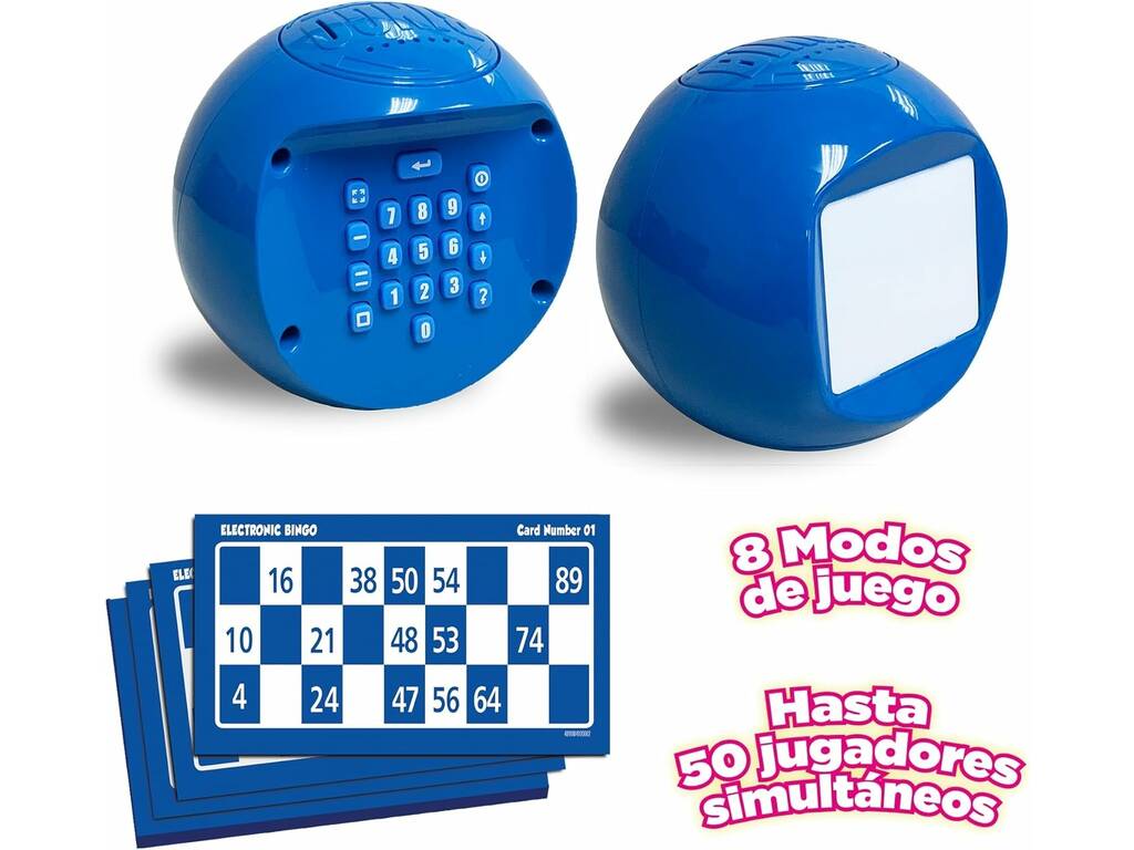 Electro ¡Bingo! con 50 Cartones