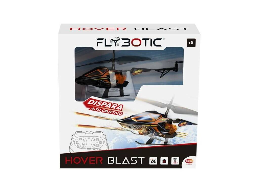 Hélicoptère radiocommandé Flybotic Hover Blast Bizak 62004567