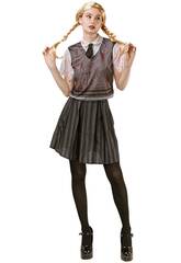 Costume d'tudiant zombie pour femme Taille S