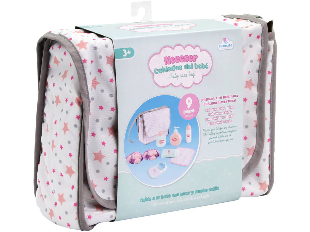 Sac de soins pour bébé avec accessoires