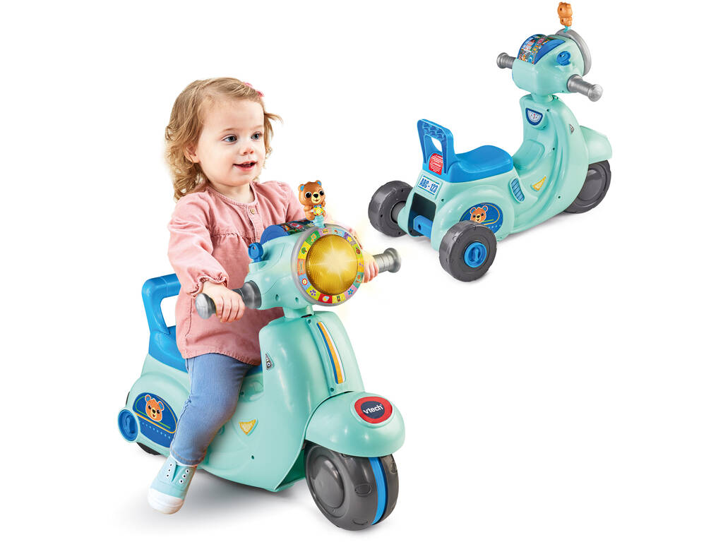 Mi Scooter De Paseo 2 En 1 Azul Vtech 80-572377