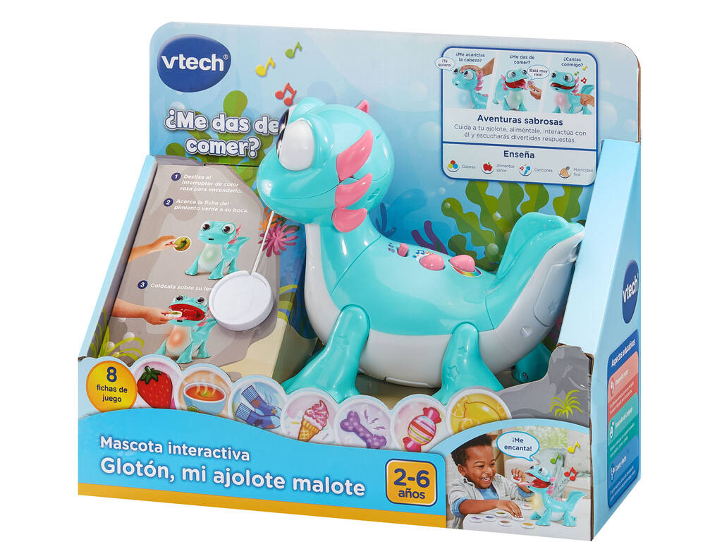 Glotón Mi Ajolote Malote Vtech 80-560122