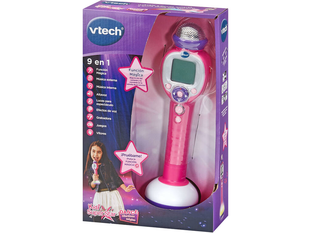 Kidi Super Star Dance Micrófono Mágico Vtech 80-194322