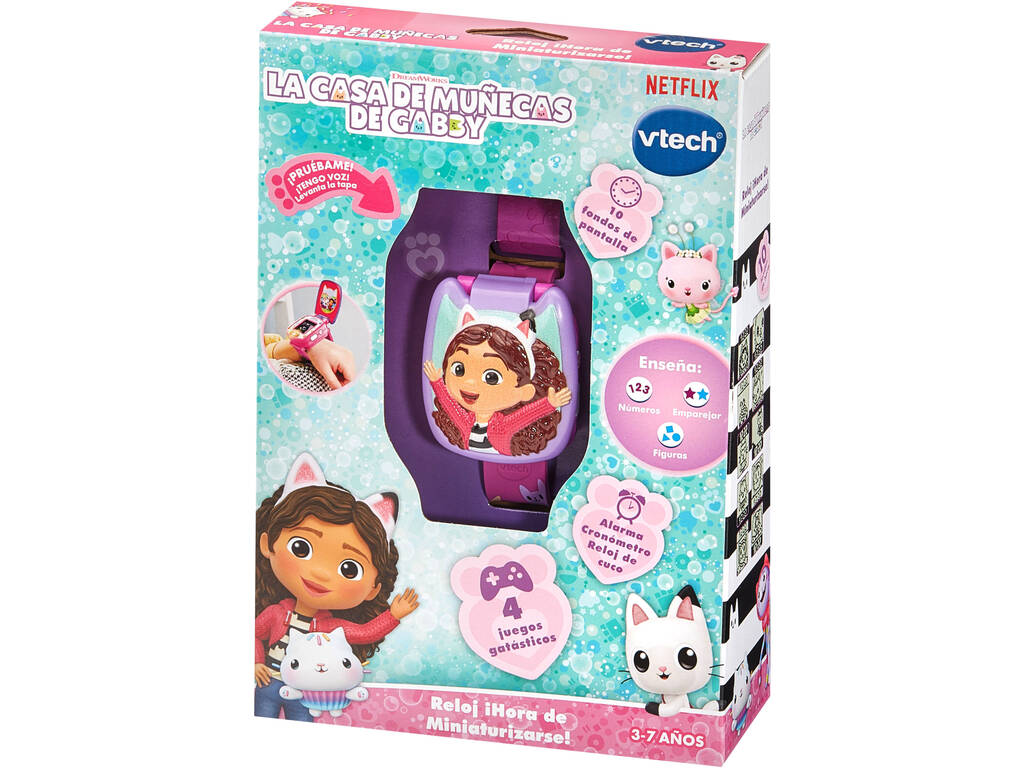 La Casa de Muñecas de Gabby Reloj ¡Hora De Miniaturizarse! Vtech 80-561867