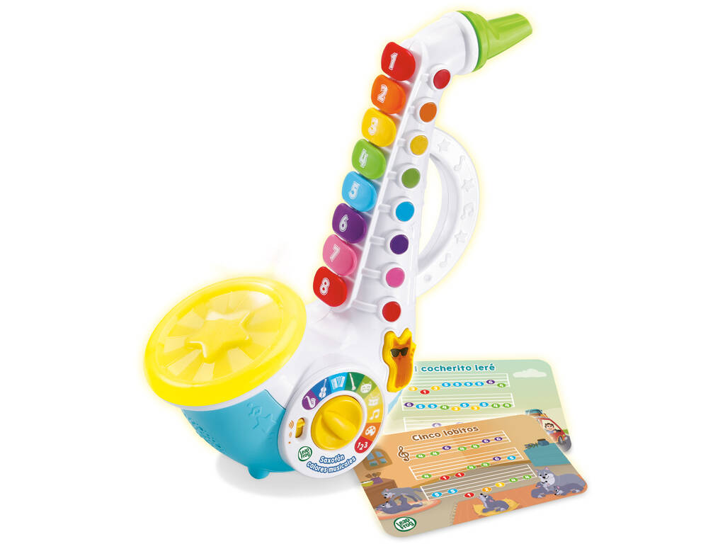 Saxophone pour enfants Instrument musical à couleurs Vtech 80-618839