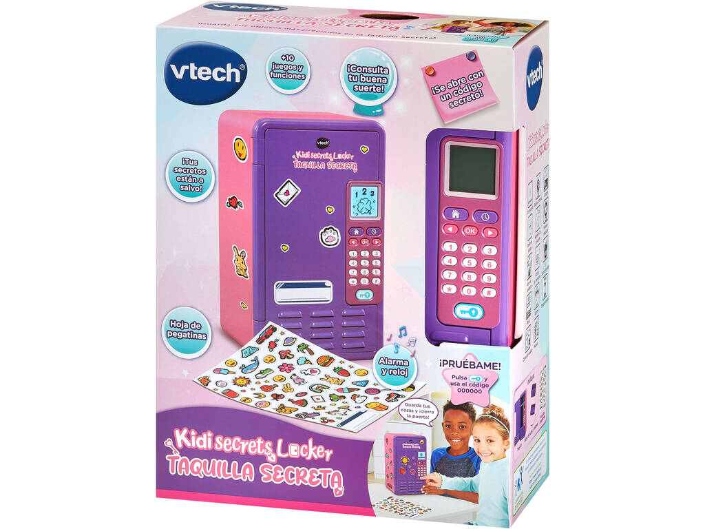 KidiSecrets Locker Taquilla Secreta Rosa Vtech 80-554157