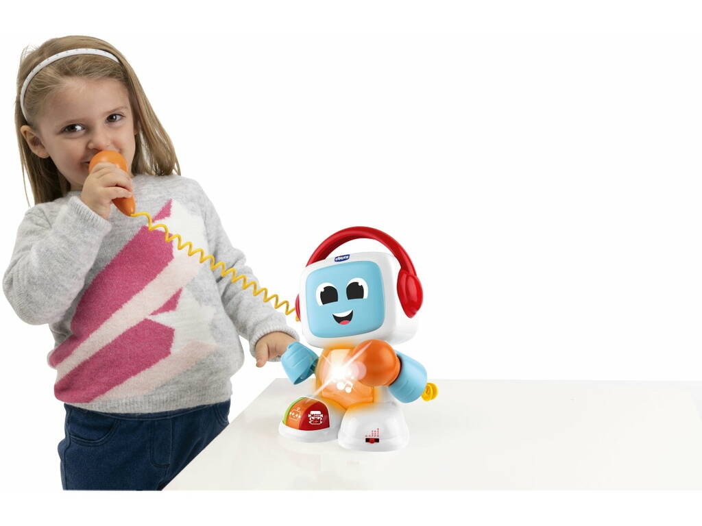 Robot Musical Parlante Interactivo Robit Happy Music con Luces y Sonidos