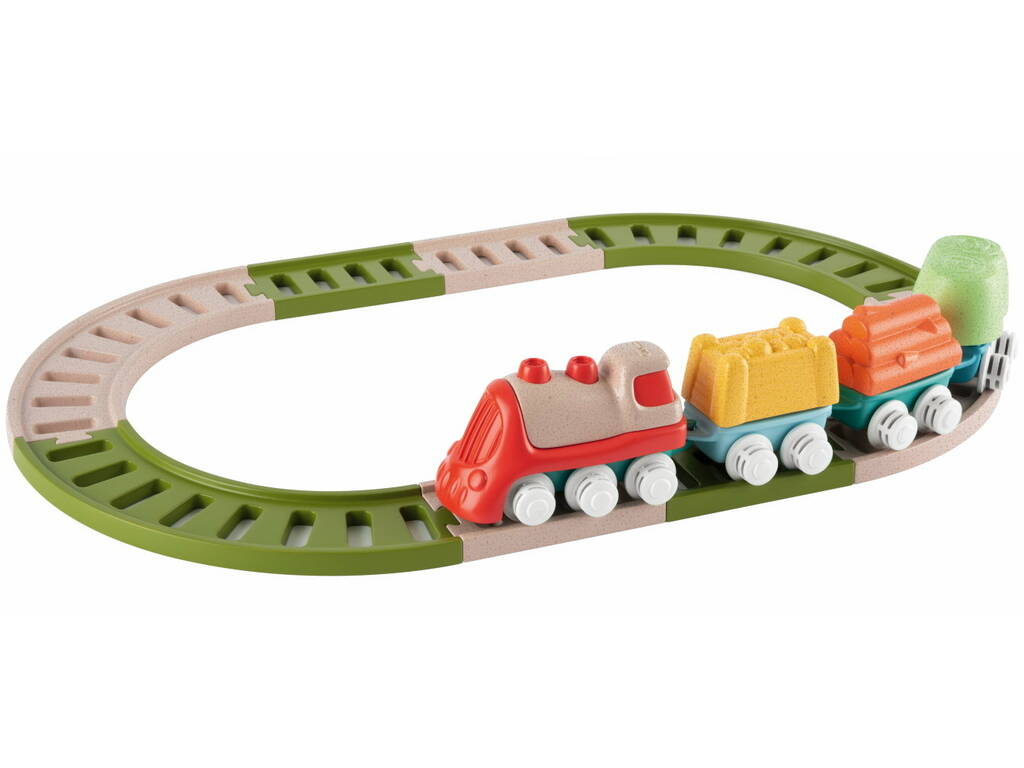 Comboio Eco+ Baby Railway de 18 Peças