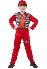 Costume de pilote de course pour enfants Taille S