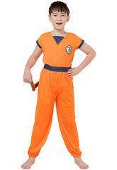 Costume per bambini Kung-Fu Taglia S