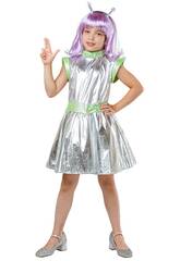 Costume Aliena Bambina taglia XL