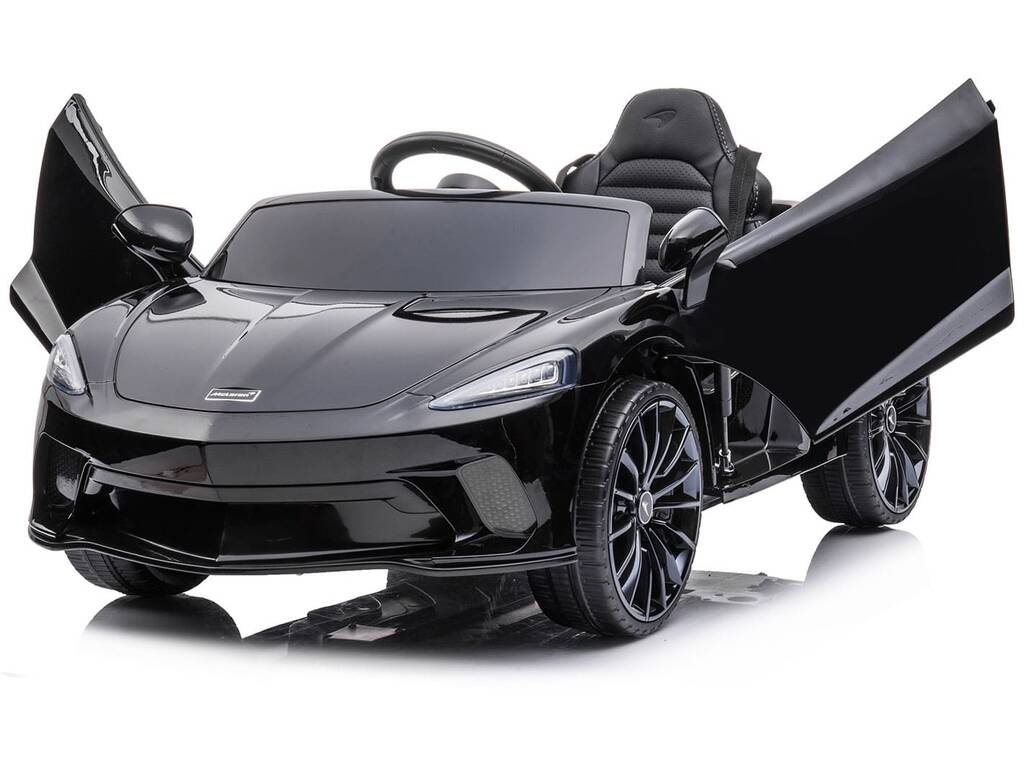 Coche Descapotable McLaren GT Negro de 12V con Radio Control