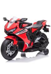 Batteriebetriebene Honda CBR 1000RR Rote 12V mit Lichtern