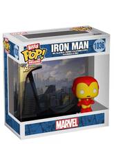 Funko Bitty Pop Deluxe Marvel Figura Iron Man Avengers Tower 81301IE