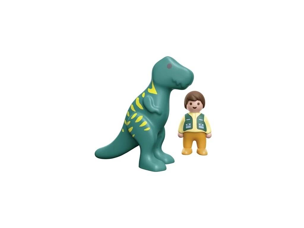 Playmobil Junior figurine garçon et dinosaure 71892