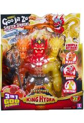 Heroes Of Goo Jit Zu Stretch Strikers Figura King Hydra Lava Fury 3 in 1