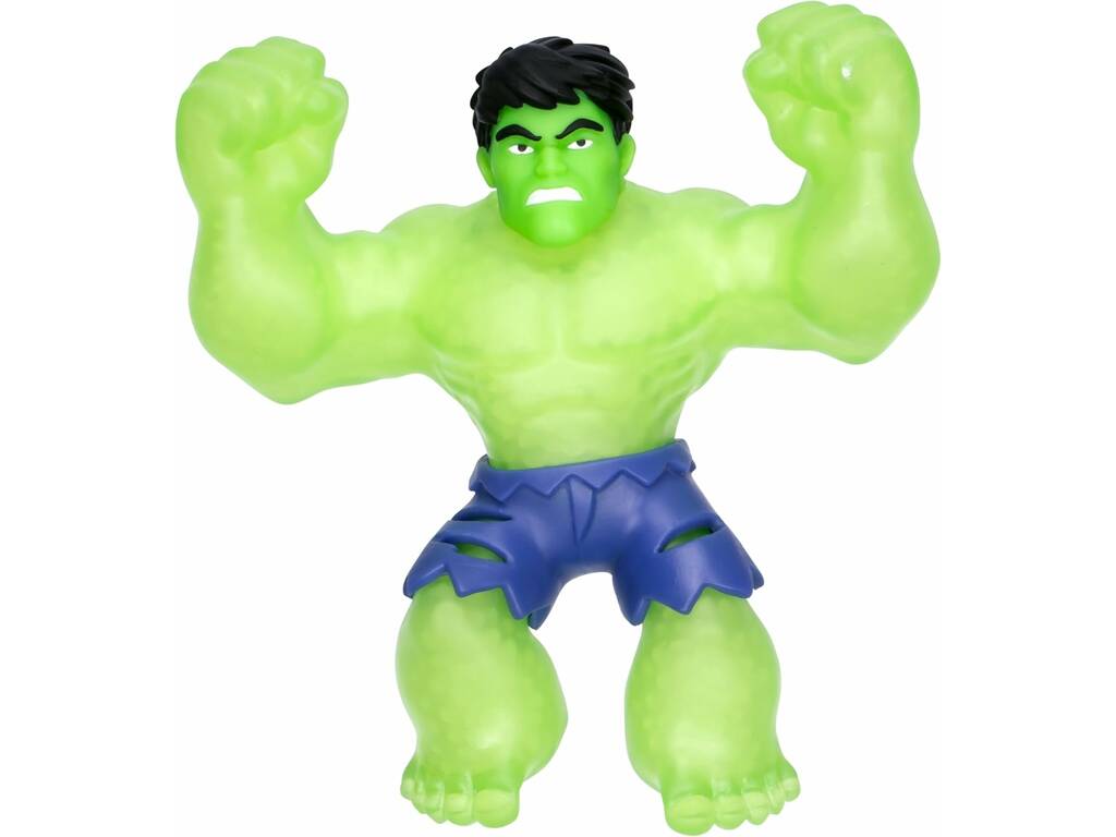 Heroes Of Goo Jit Zu Glow Surge Marvel Hulk Figure