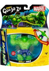 Heroes Of Goo Jit Zu Glow Surge Marvel Figura Hulk