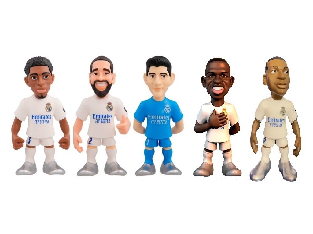 Minix Real Madrid Pack 5 figurines