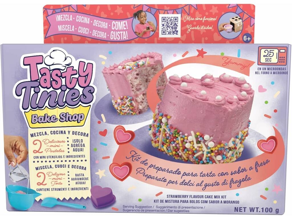 Tasty Tinies Cake Kit de Preparado para Mini Tarta Goliath 932275