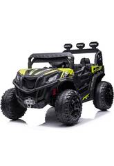 Auto Convertibile Buggy X-Treme Verde da 12V con Radiocomando