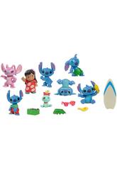 Disney Stitch Set Figuras Deluxe con 13 Piezas