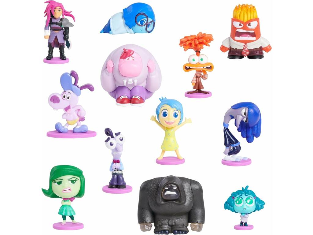 Divertida Mente 2 Pack com 1 Minifigura Colecionável Surpresa